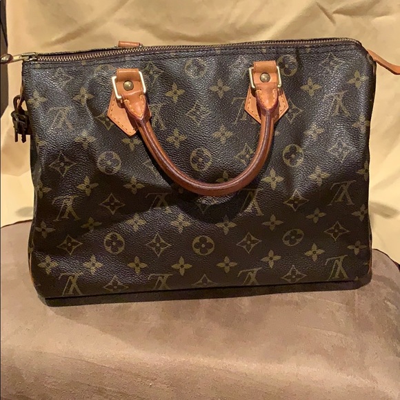 Authentic louis vuitton speedy 30 monogram - Picture 2 of 8